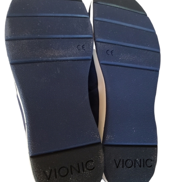 Vionic Cadee Navy Mary Jane Comfort Shoes - Picture 7 of 8
